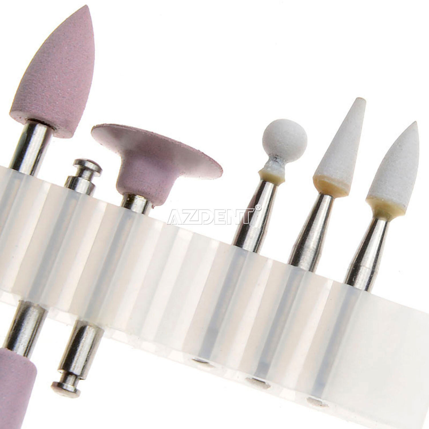 Dental Diamond Burs Composite Polishing Burs White Stone Disk FG/RA/HP Polisher