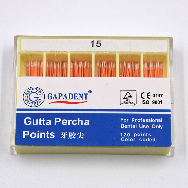 Dental Endo Gutta Percha Points/Obturating/Absorbent Paper Points Color Coded