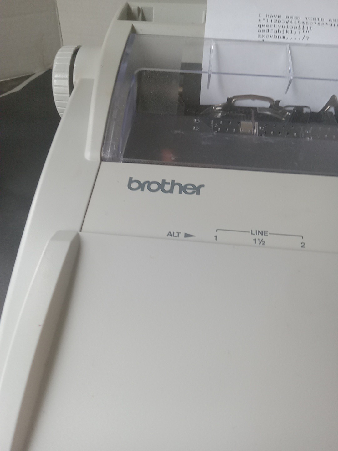 Brother Correctronic GX-6750 Electronic Typewriter Tested & Working