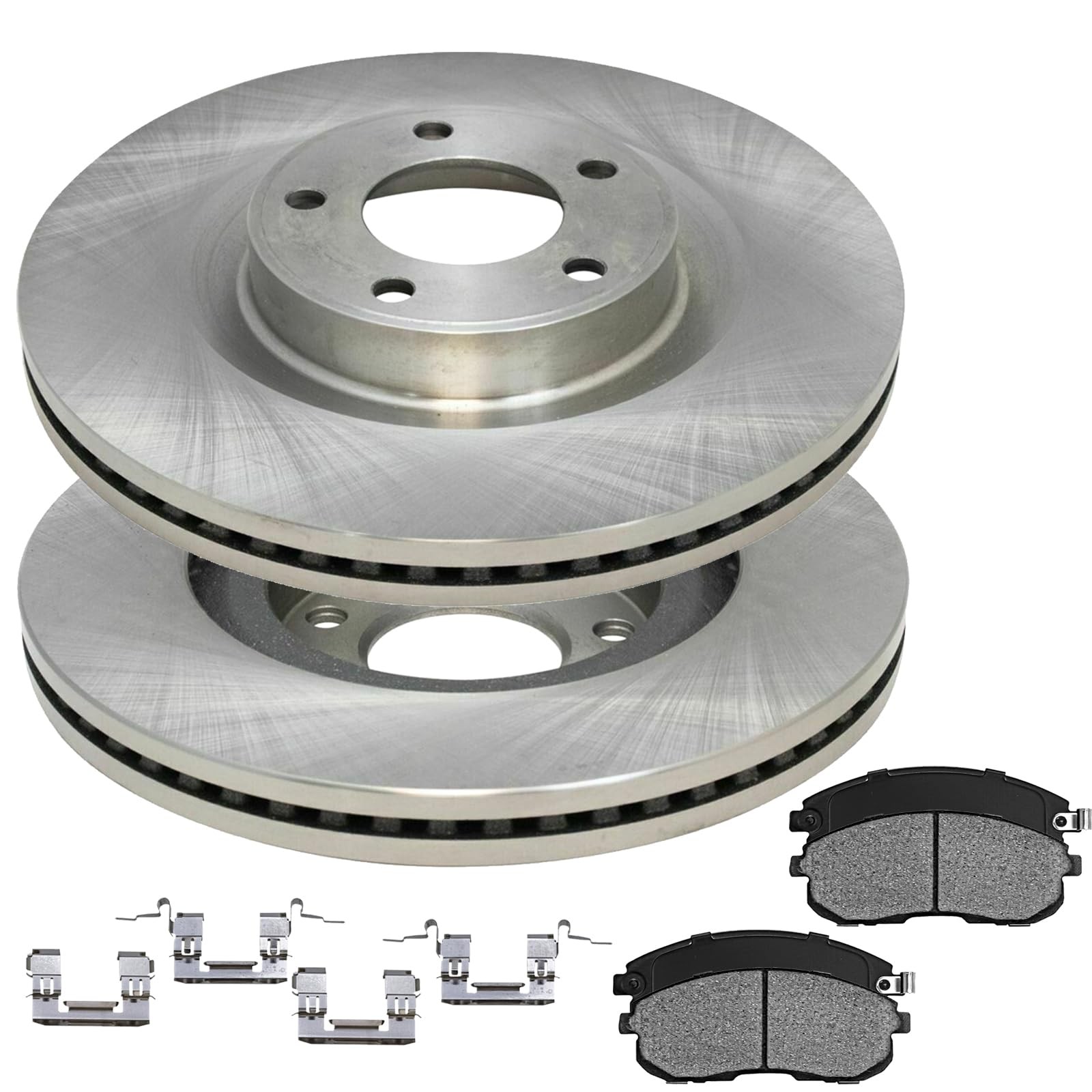 11.65″ 296mm Front Brake Kit Ceramic Pads Rotors 2007-2013 Nissan Altima 31464