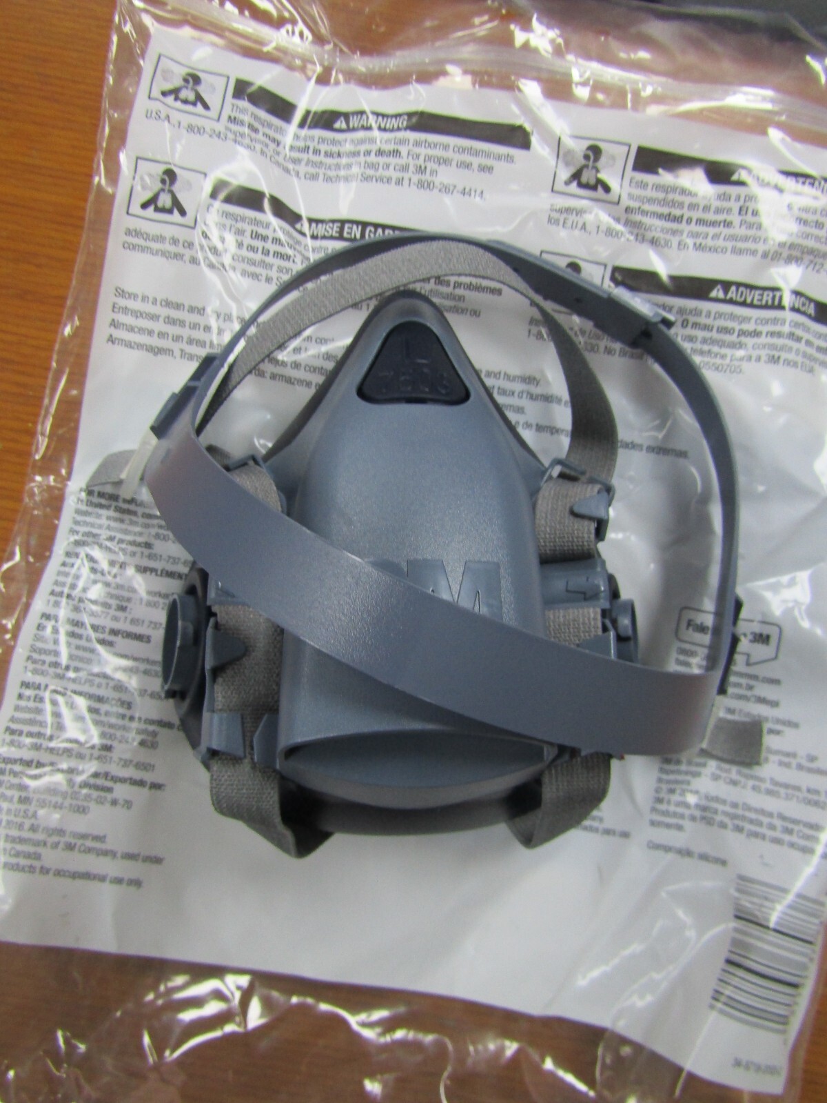 💥NEW 3M LARGE SILICONE HALF FACEPIECE 7503/37083