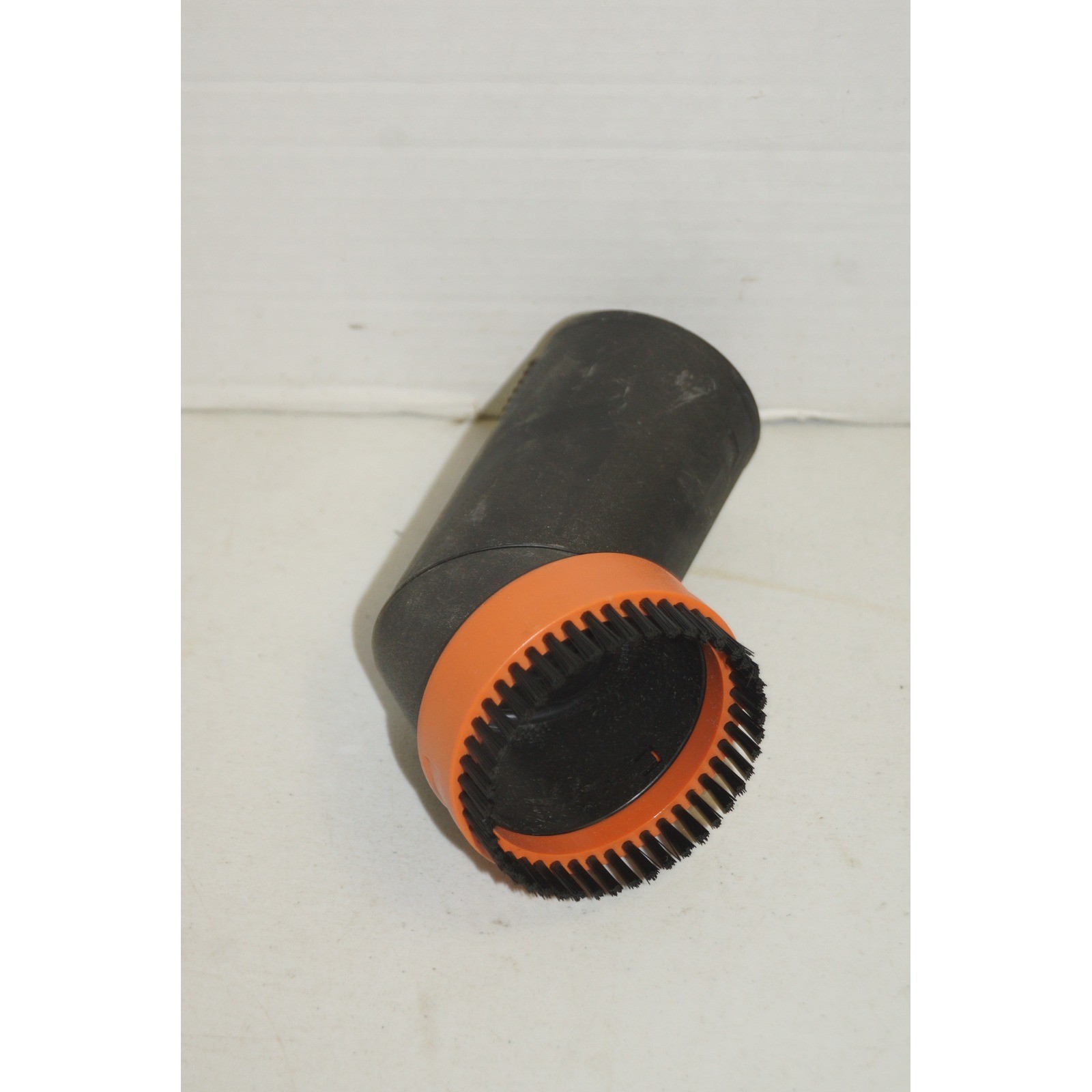 Ridgid 2-1/2 in Dusting Brush Attachment for Wet Dry Shop Vacuums Black U70