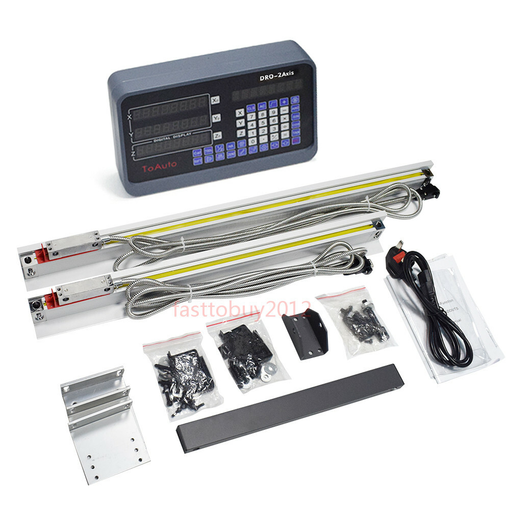 2/3 Axis Digital Readout Linear Scale DRO Display 5um for Bridgeport/Knee Mill