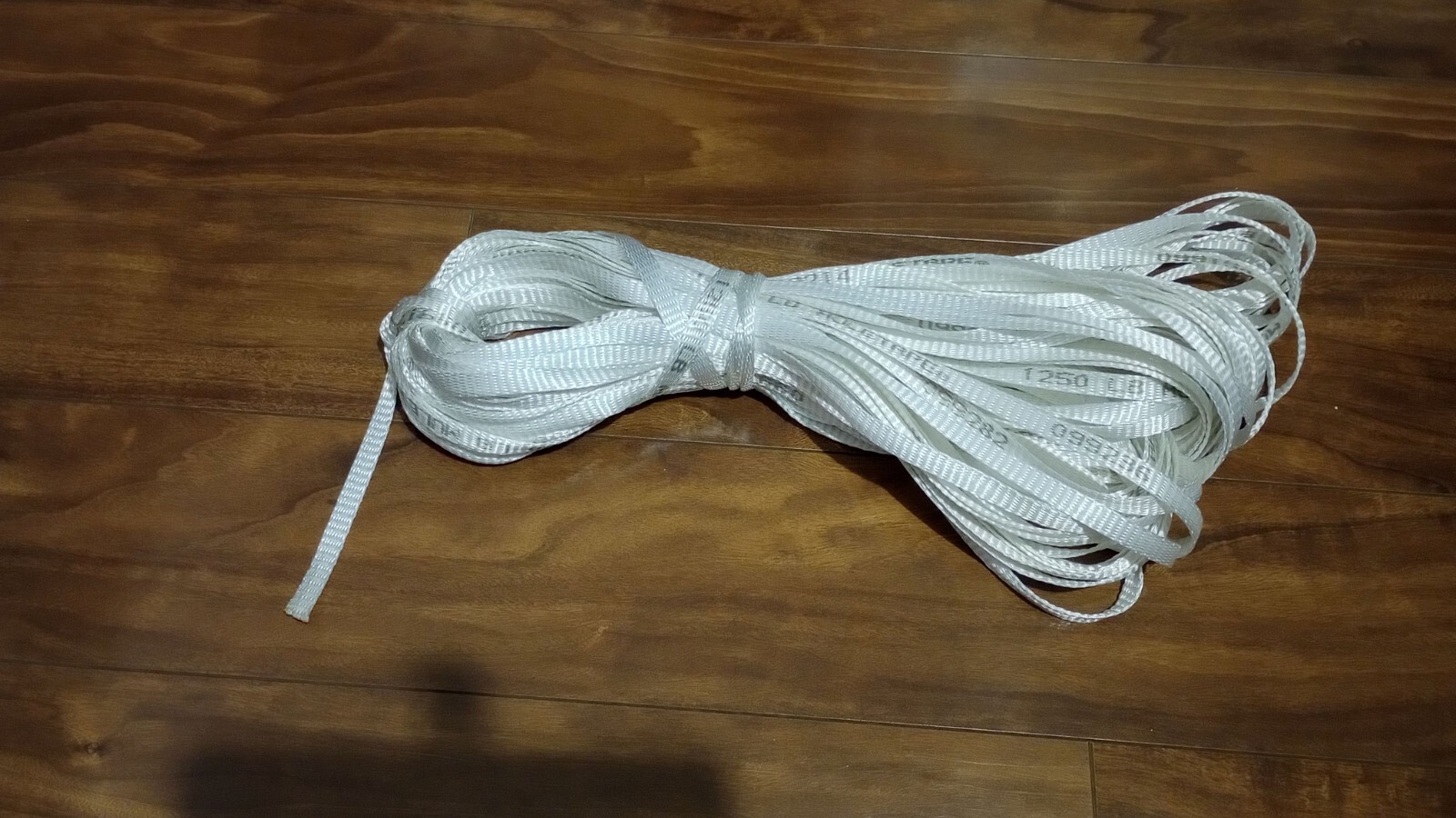 Polyester Muletape Flat Rope 1/2″ x 100 FT-1250 LB-Pull Tape Webbing Durable