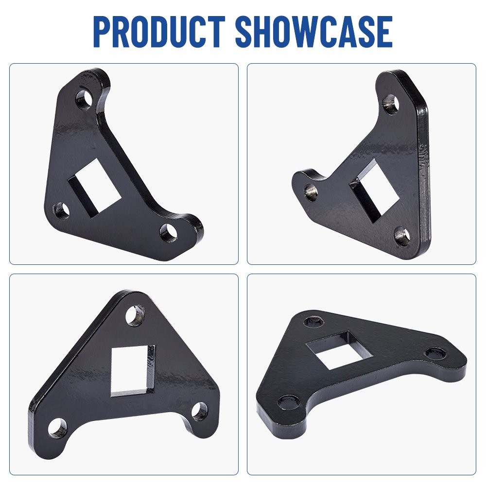 Pair Flange bracket For Chinese Mini Excavator Drive Motor Reinforcement Bracket