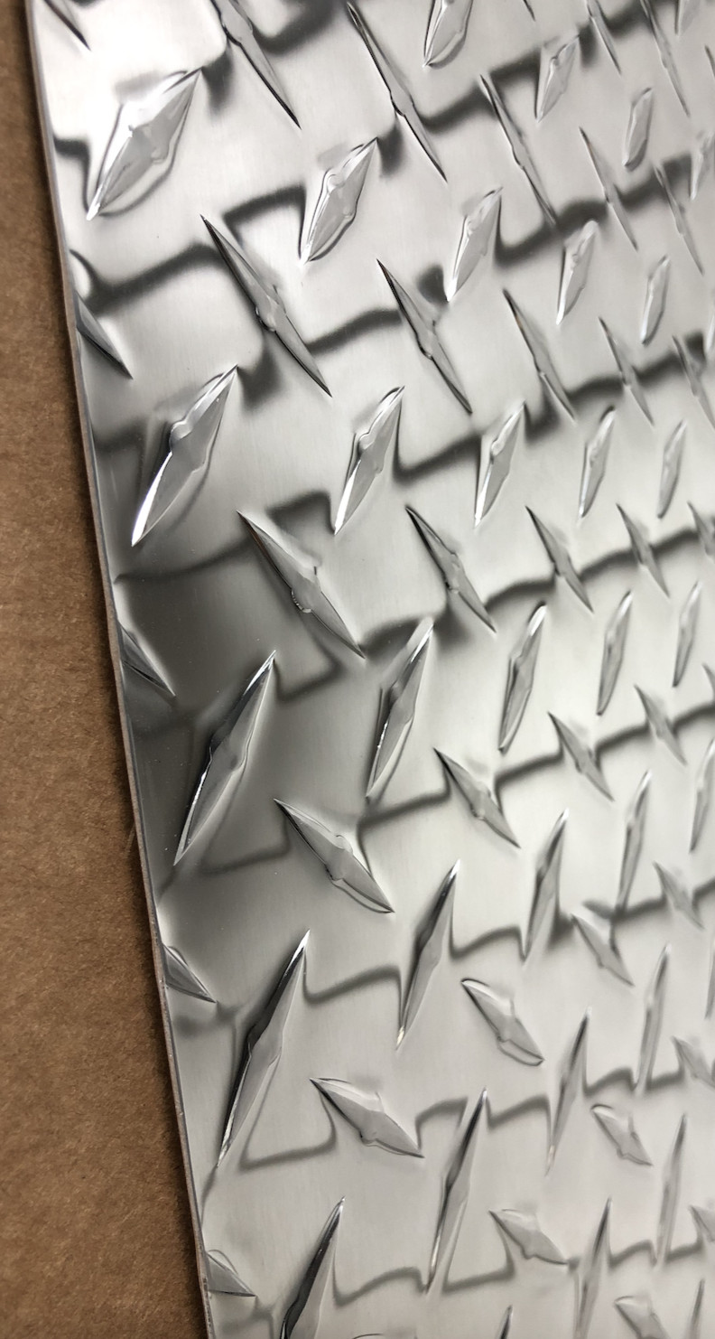 .045″ Diamond Plate Aluminum Sheet Plate (1.15mm) – VARIOUS SIZES
