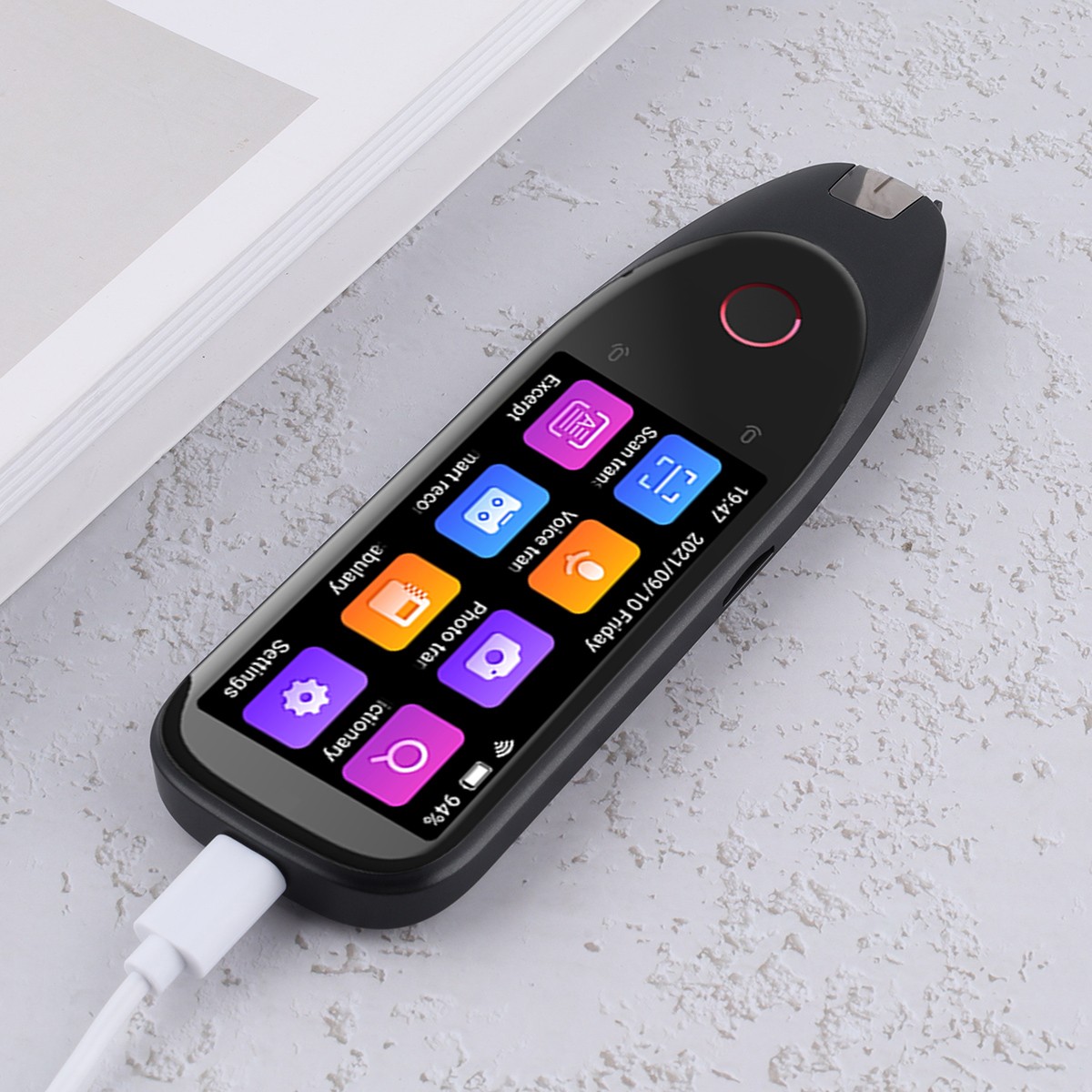Quad Core Language Scanning Pen Offline Dictionary Noise Reduction Recording