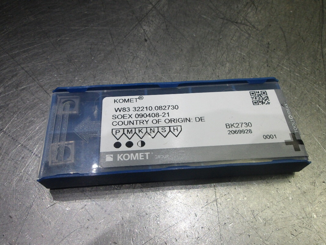 Komet Carbide Inserts QTY10 SOEX 090408-21 / W83 32210.082730 BK2730 (LOC2362)