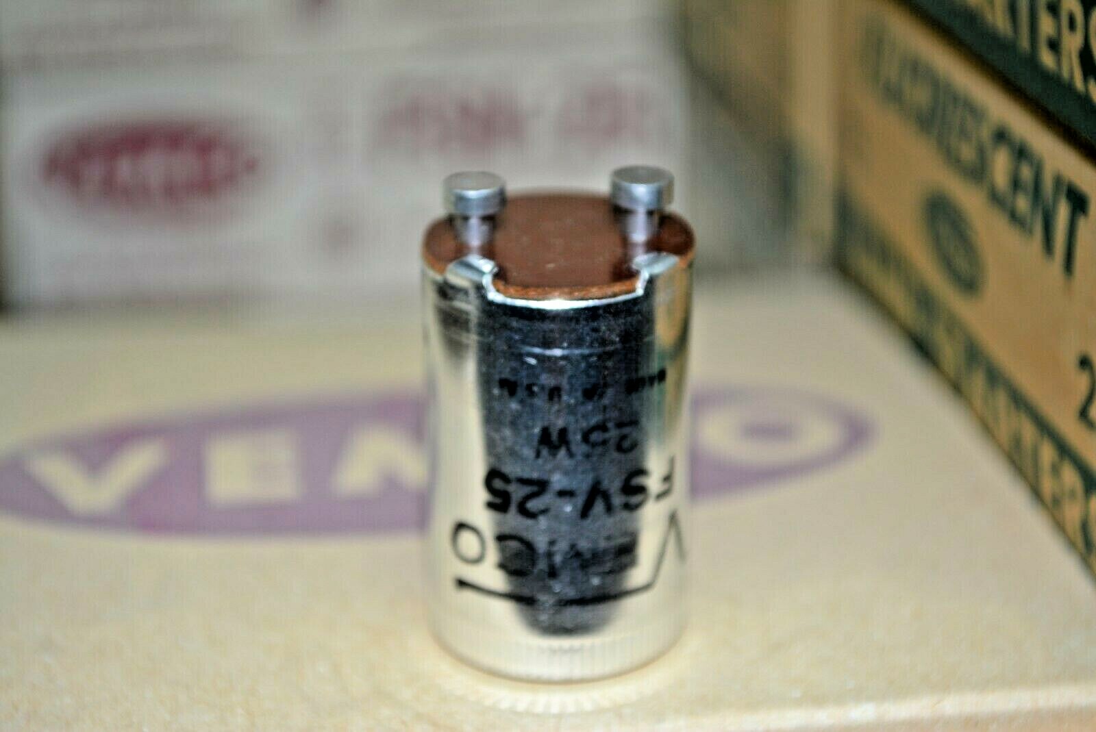 NEW FS-25 Fluorescent VEMCO Starter 25 Watt Made in USA UL Listed NEW FSV-25