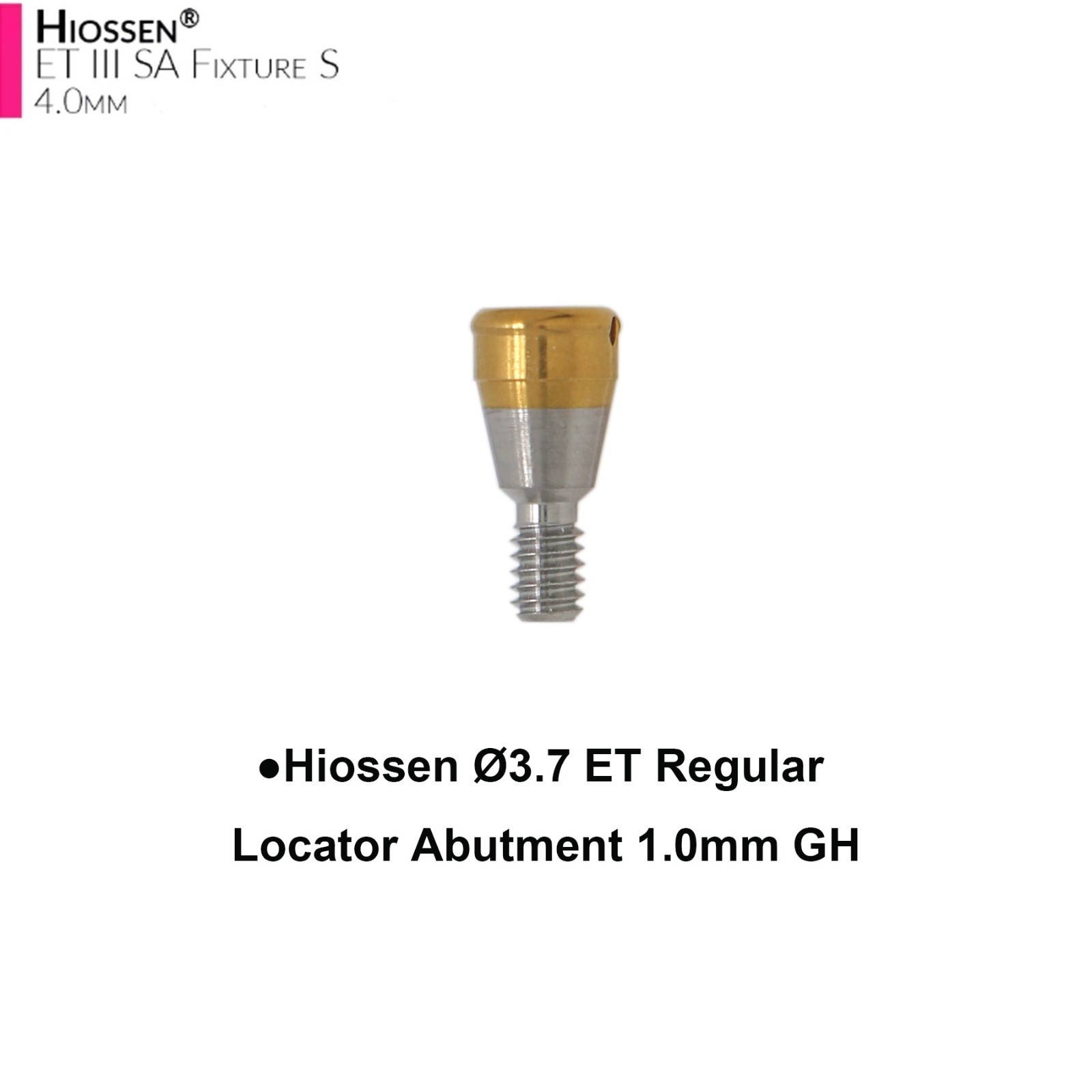 US Dental Locator Abutments Regular & Mini Platform Hiossen / Osstem Compatible