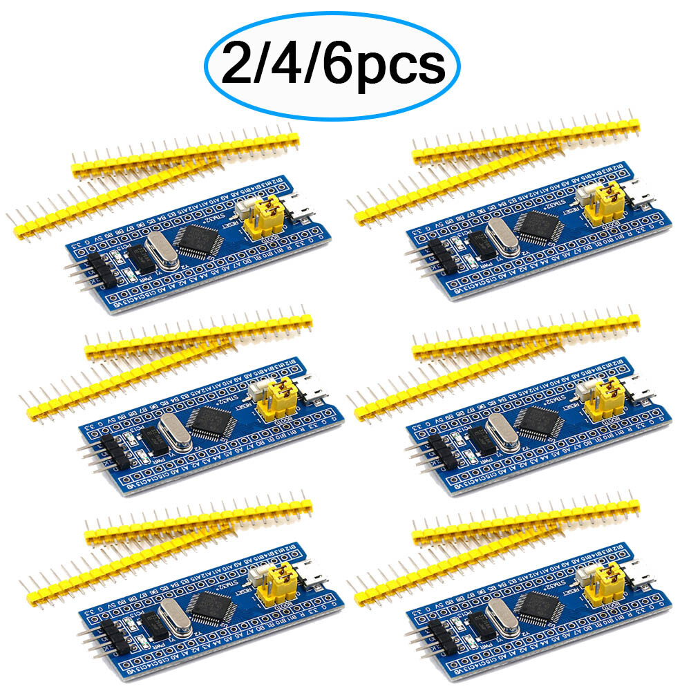 USA 2/4/6Pcs STM32F103C8T6 ARM STM32 Minimum System Development Board Module