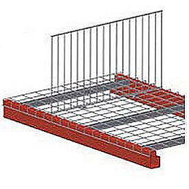 Nashville Wire Products DC4618 46″D X 18″H Pallet Rack Wire Deck Divider