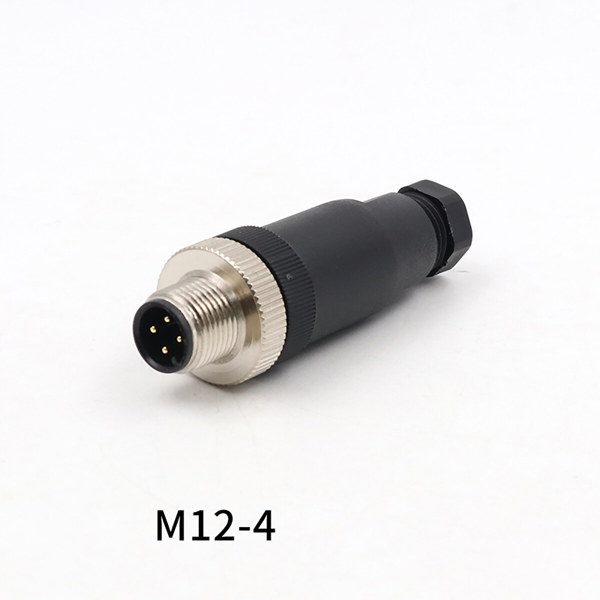 PG7 M12 Sensor Connector 4/5/8/12 Pin Male/Female Straight/Right Angle Plug IP67