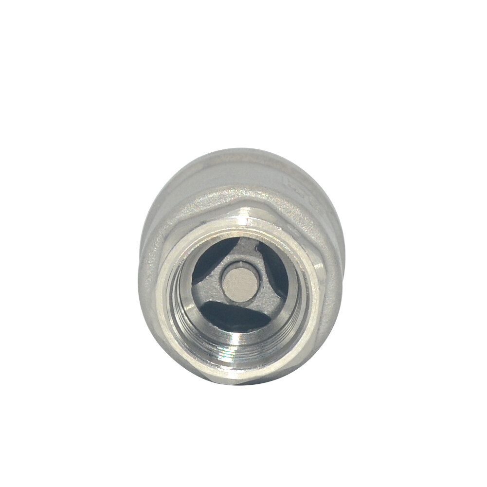 1/2 inch Vertical Check Valve NPT female Threaded Stainless Steel 1000psi