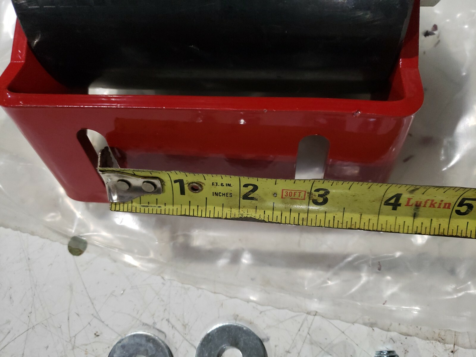 CNH case new holland ROLLER LOAD  Guide wheel bracket 3.5″dia x 5.25″ long   