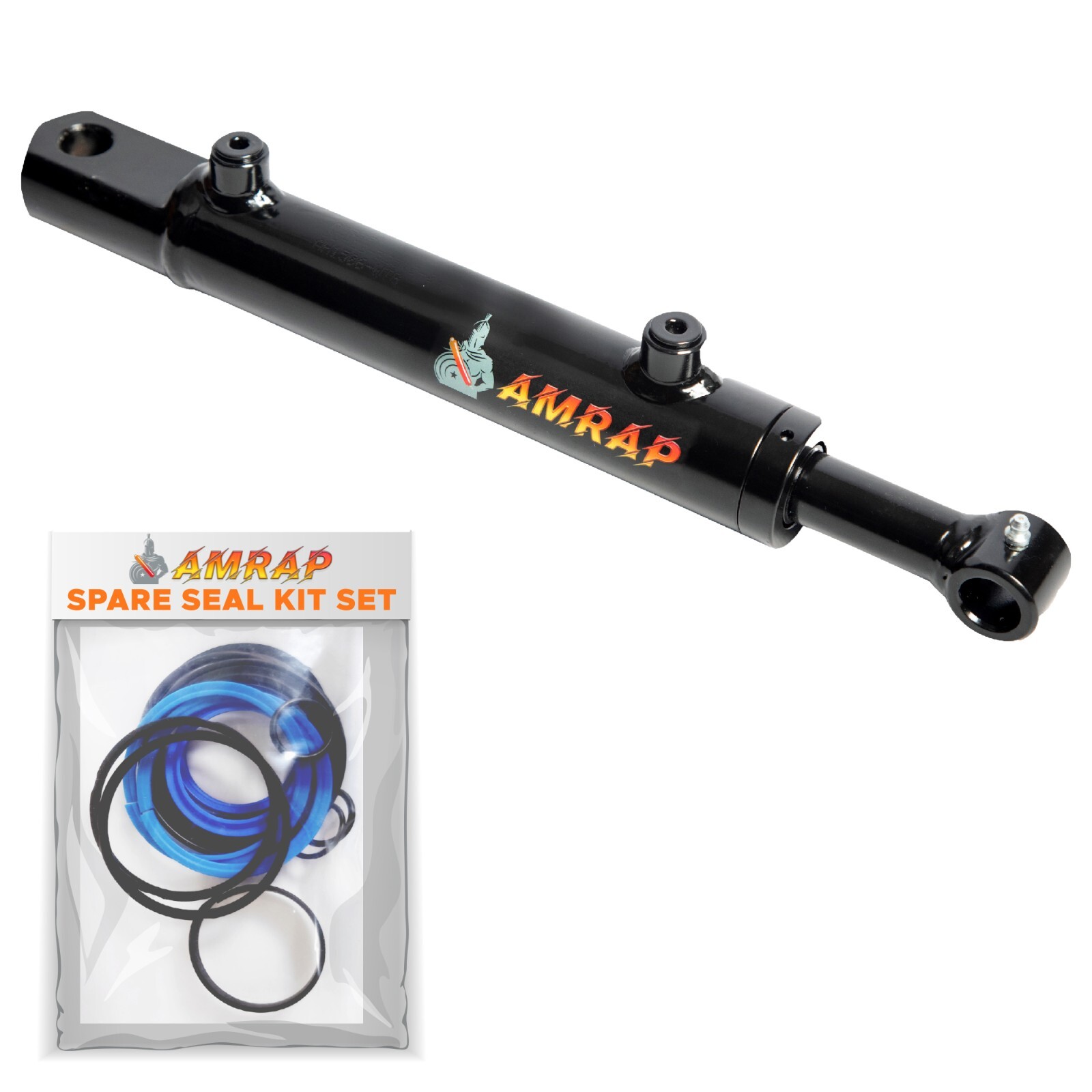 2.5×16 Hydraulic Cylinder 2.5″ Bore, 16″ Stroke – Double Acting Tang Universal