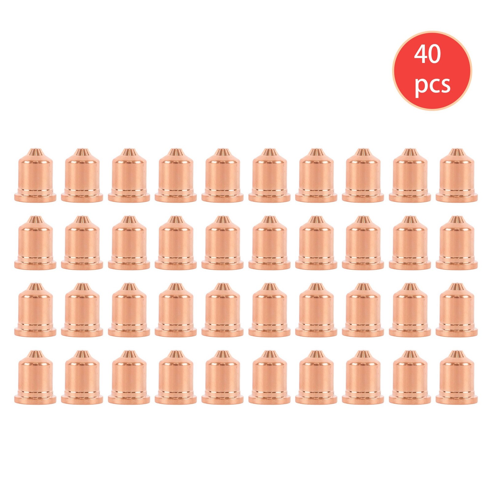 40 pcs 220941 Plasma Cutter Nozzle for 45XP/65/85/105 Plasma Cutting Torch