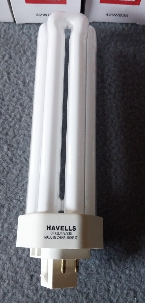 Lot Of Havells LYNX-TE 42 W Eco-line 10000 Hours GX24q-4 Pin 3200 lm 320 mA Bulb