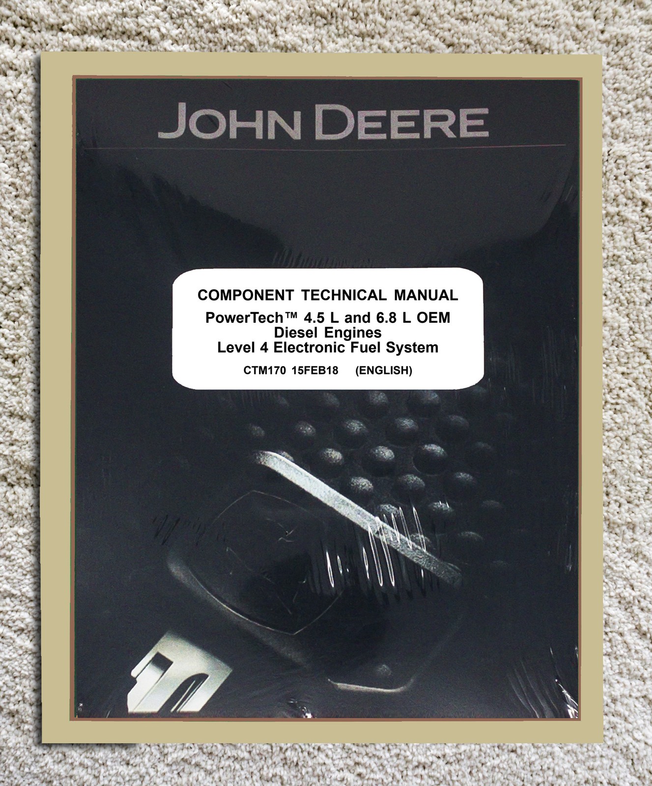 John Deere 4.5 & 6.8 Diesel Engine Level 4 Electronic Fuel System Service