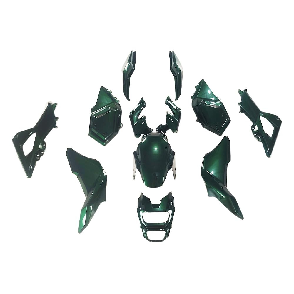 ABS Injection Mold Fairing Kit Honda Grom MSX125 2016-2020 Glossy Blackish Green