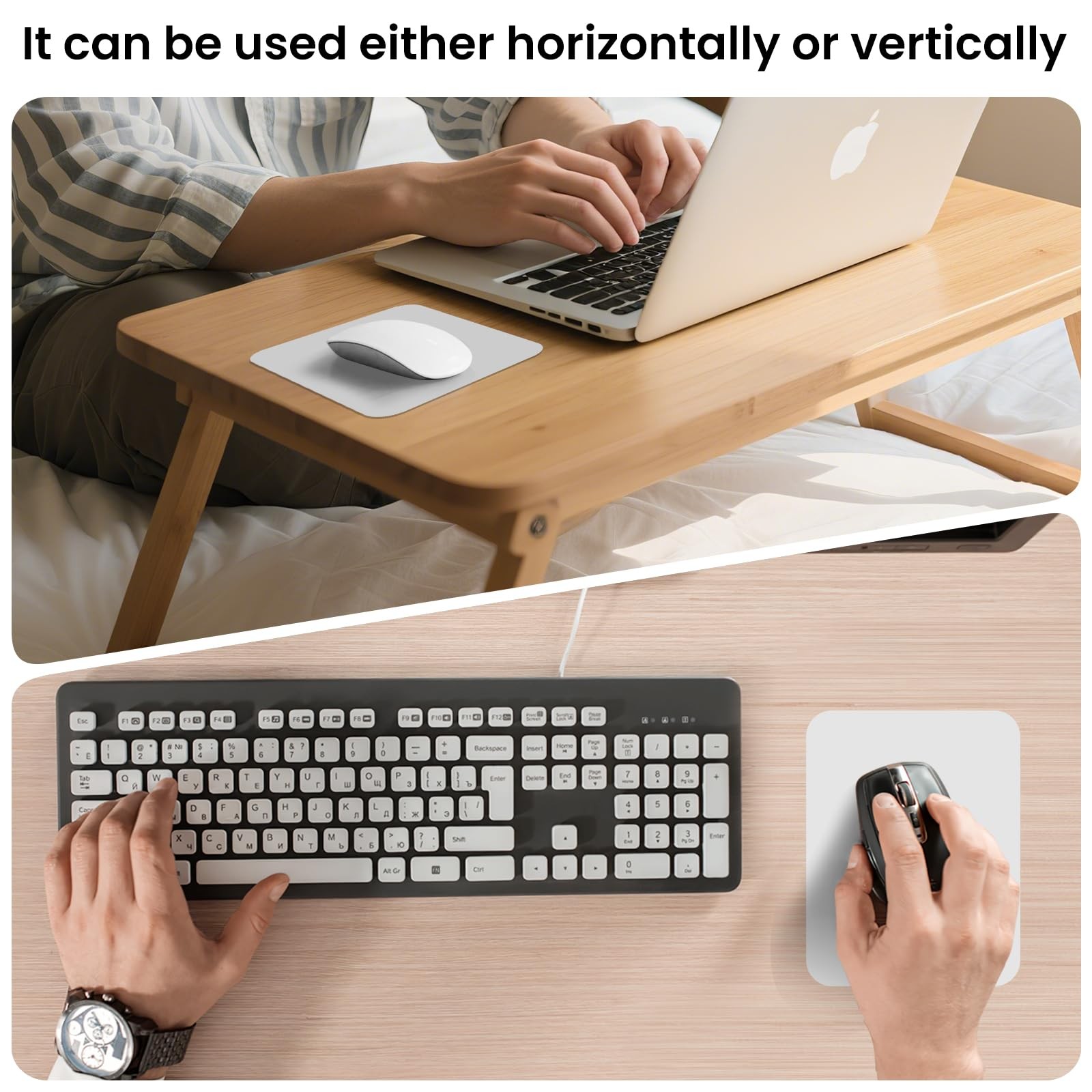 ZYAOTWQZ Small Mouse Pad 6 x 8 Inch, Horizontal and 8L x 6W inches, Grey
