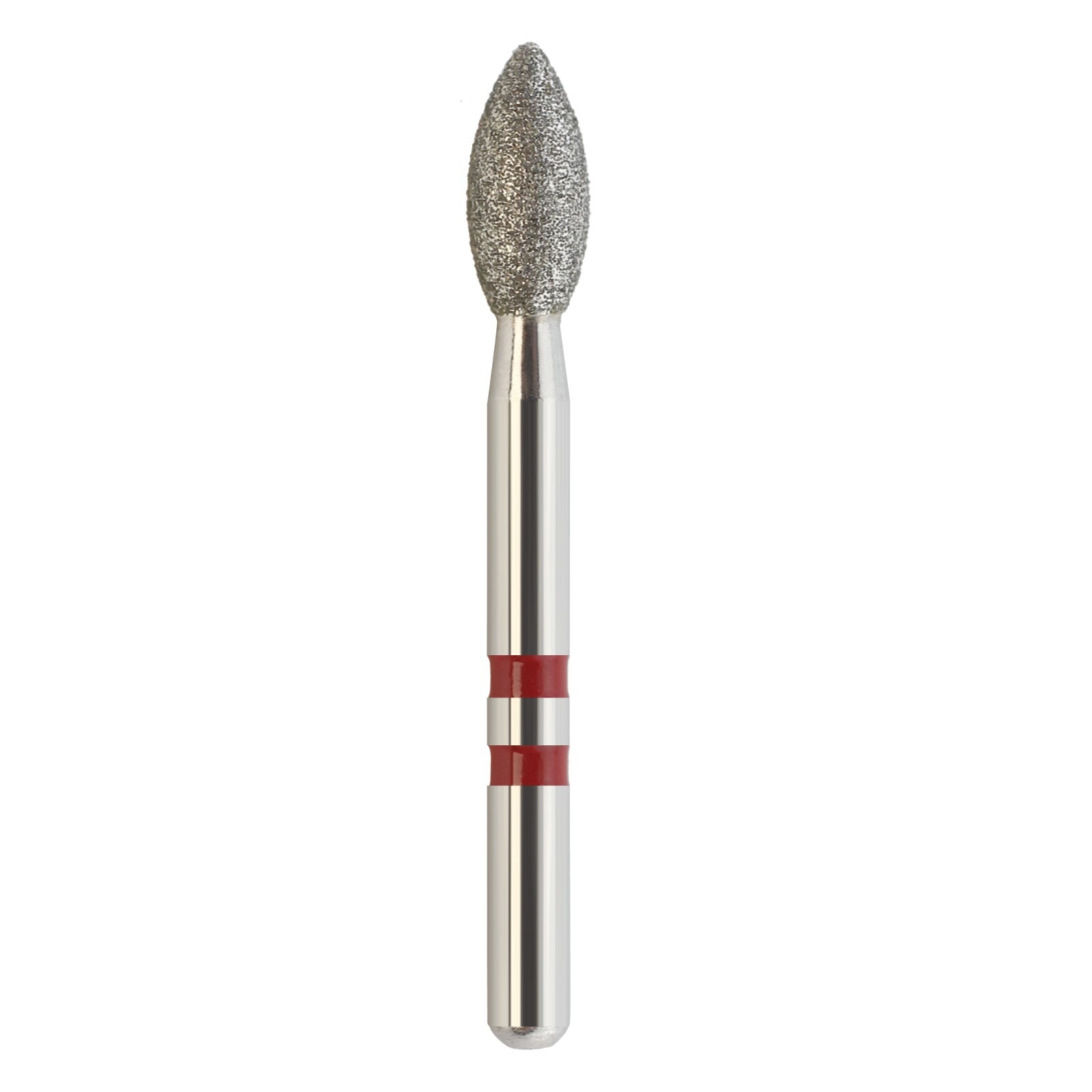 Zirconia Cutting Burs Diamond Egg Football Z368/023F Fine Grit Friction Grip FG