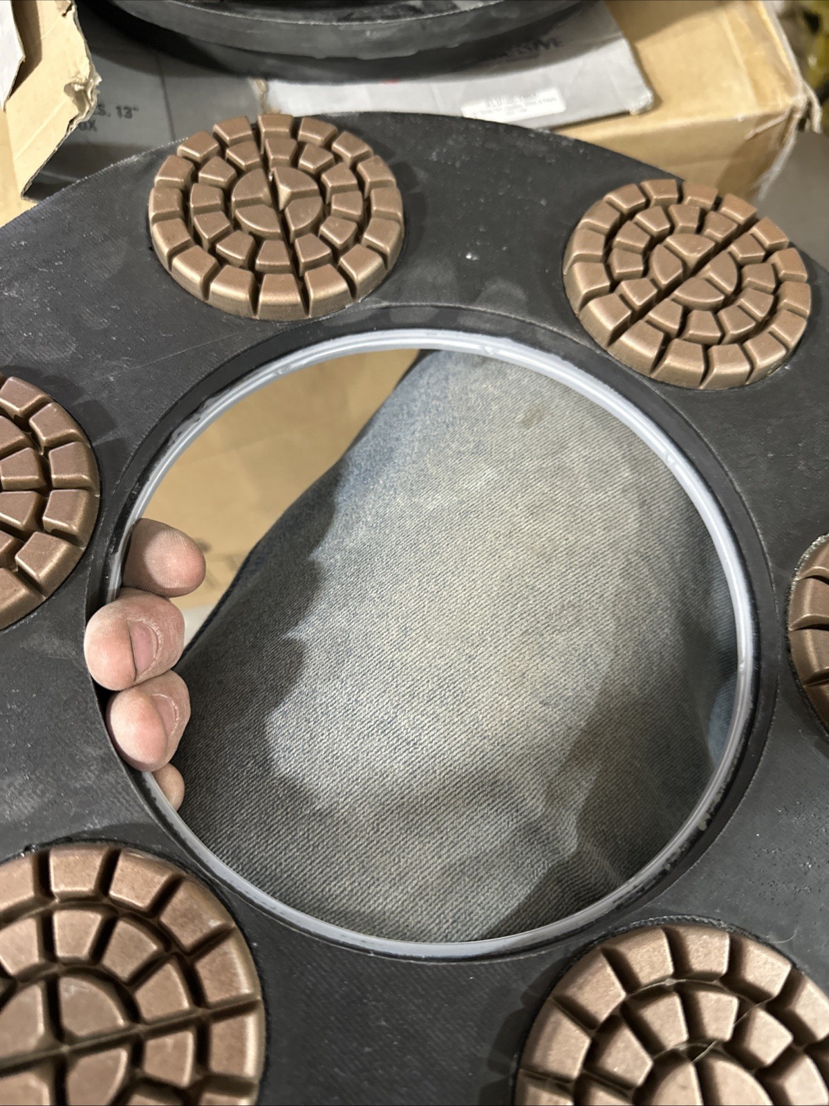 New Superabrasive Lavina 13″ HD Copper Hybrid Rings 2×400 Wet 2×800, 2×200