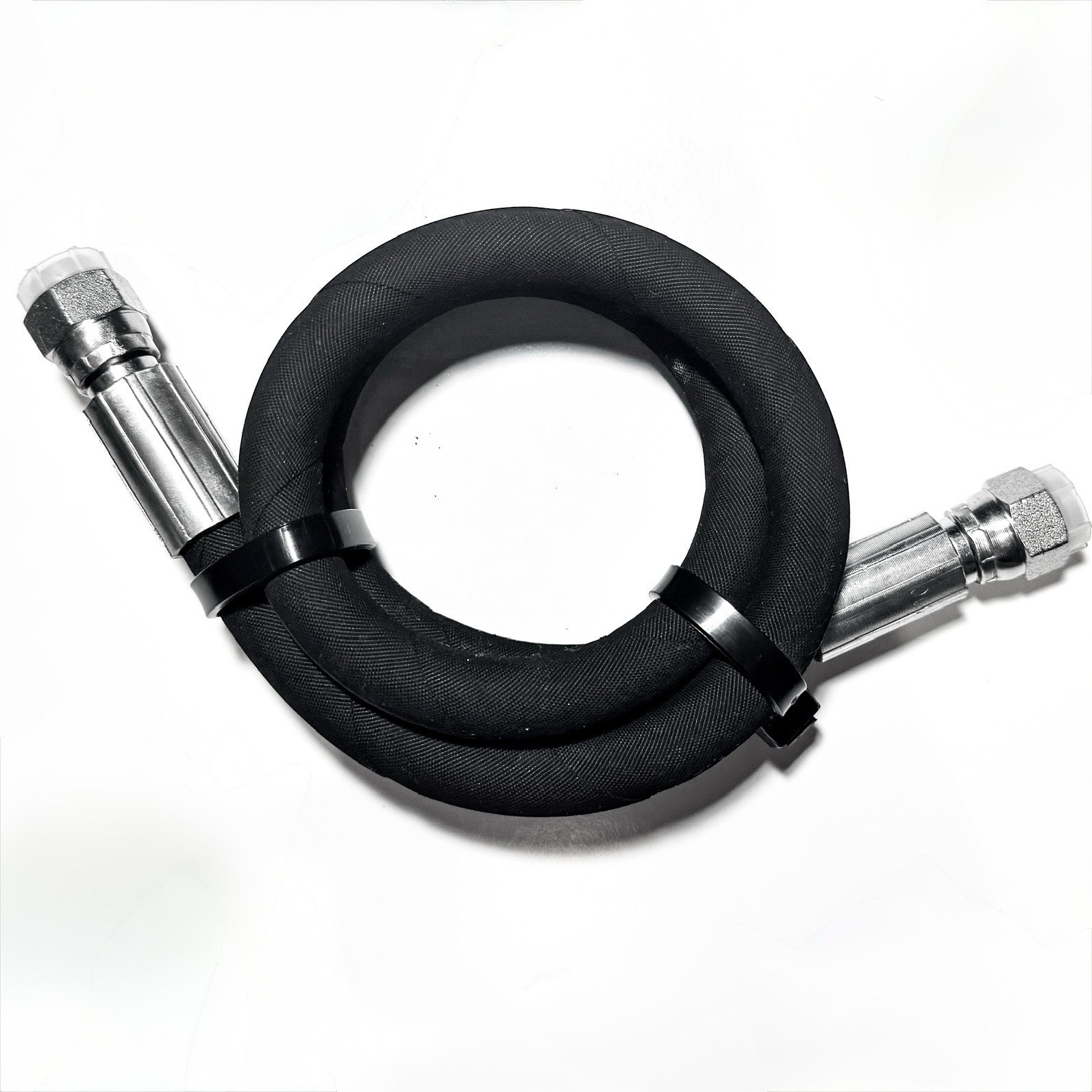 1/4” Hydraulic Hose Assembly with 3/8 FEMALE JIC37° Ends, #6 JIC 37° (6,000psi)
