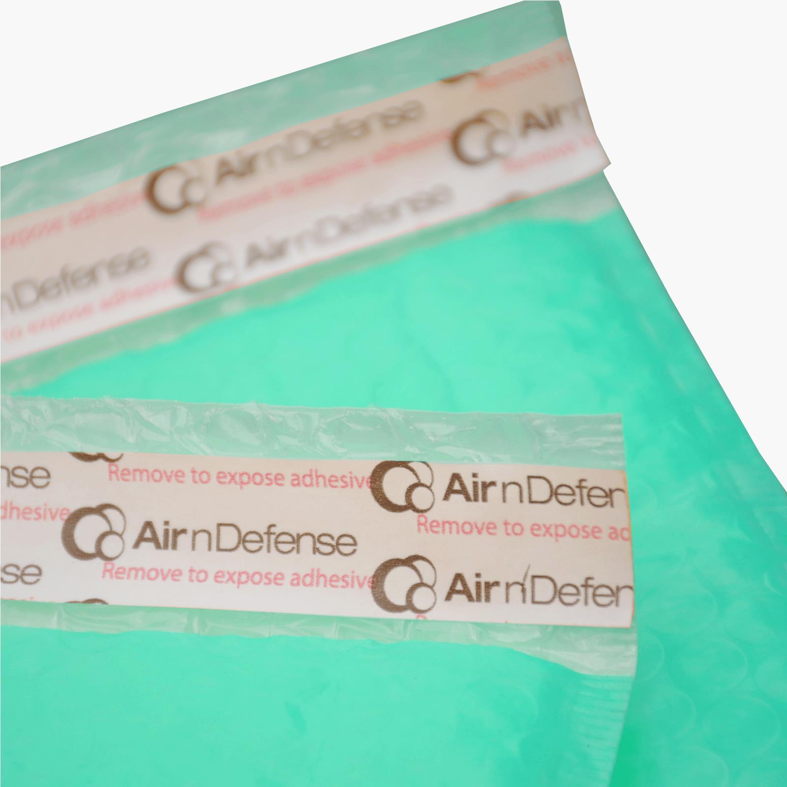 AirnDefense Any Size Green Poly Bubble Mailers Plastic Shipping Padded Envelopes