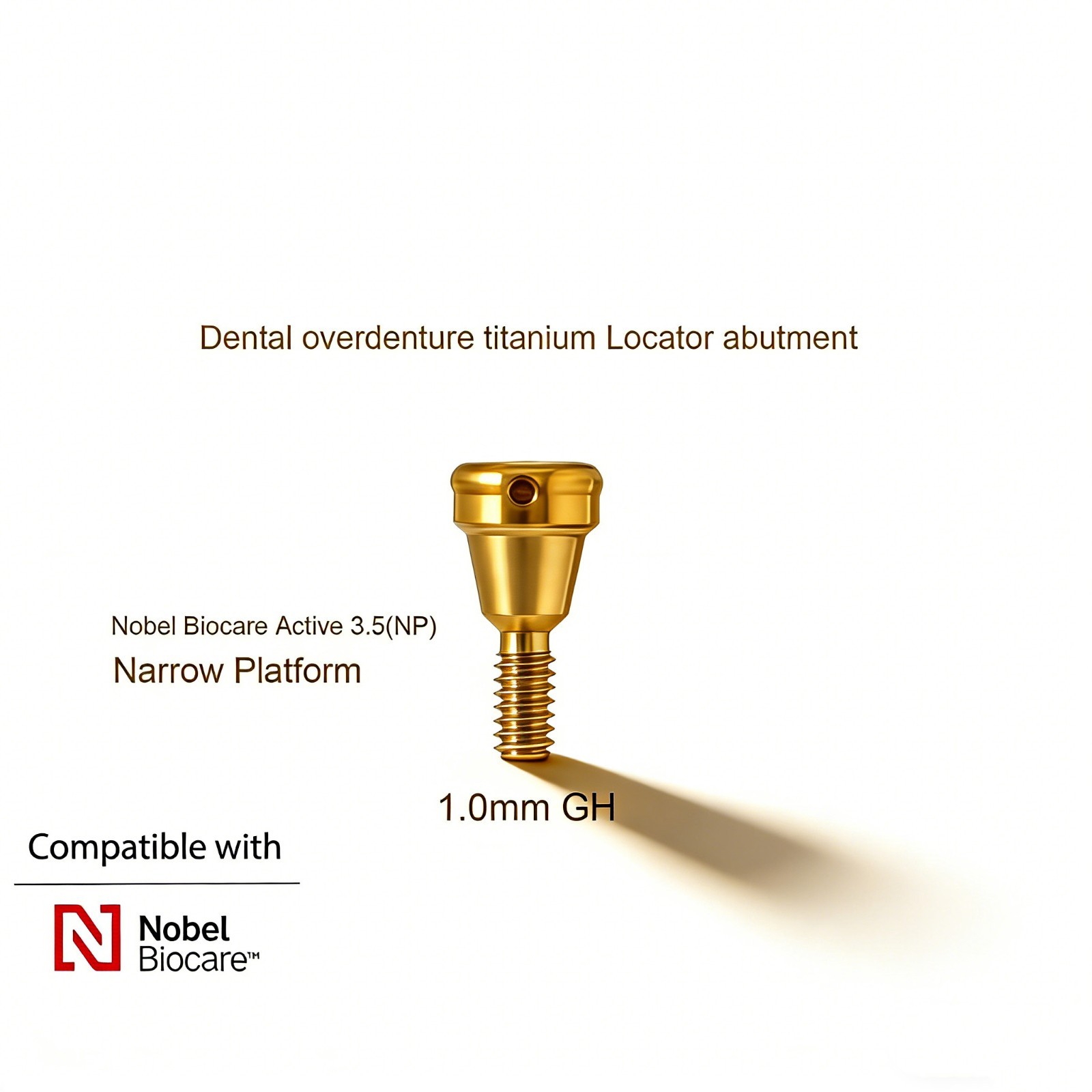 US Zest Locator Anchor Abutment Compatible NobelActive Conical Connection NP/RP