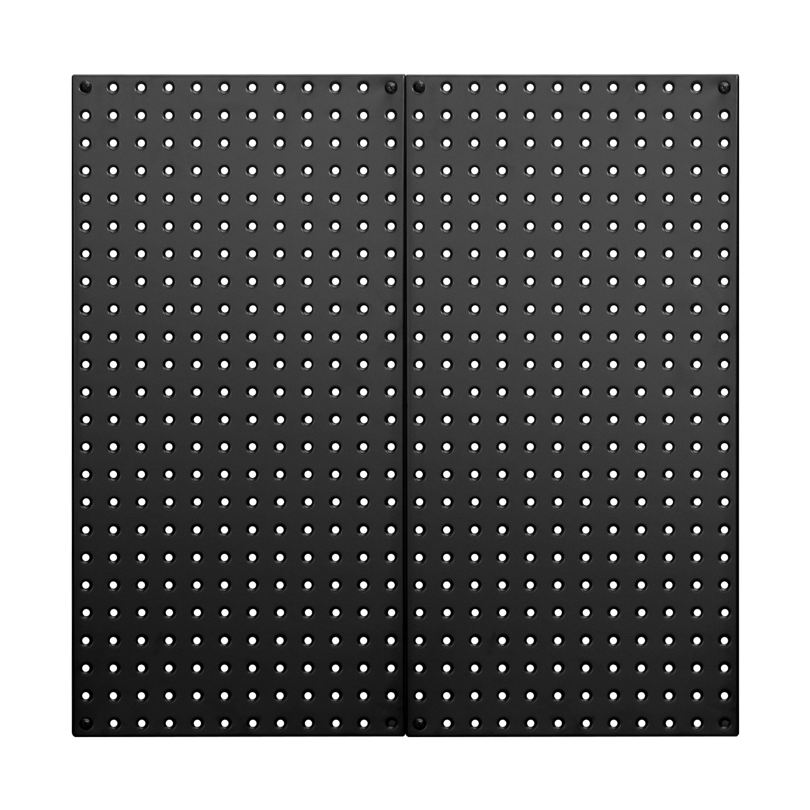 VEVOR Metal Pegboard Panels 2 Pcs 32″ x 16″ Wall Organizer for Garage Tool