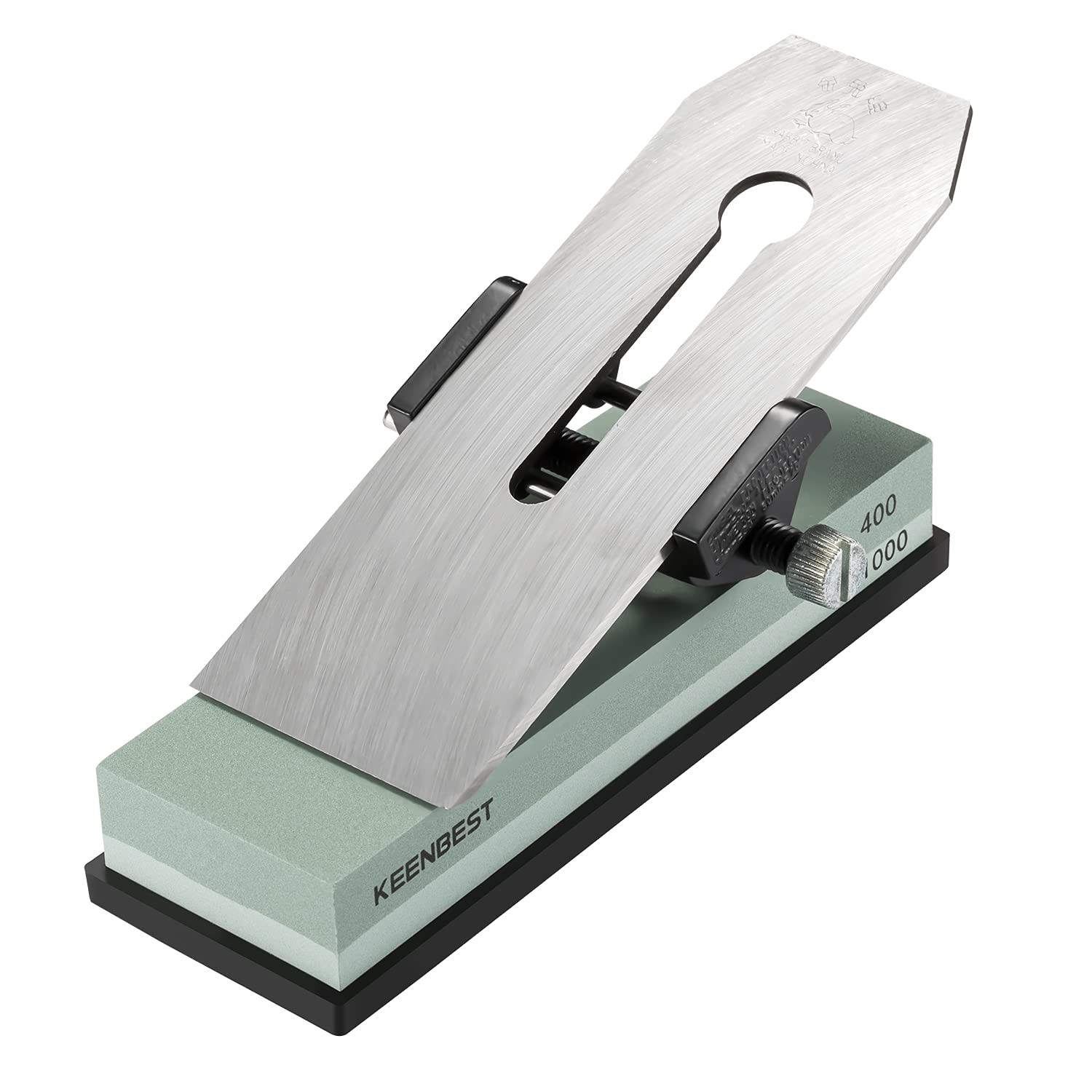 KEENBEST Actual Grit Premium Material Sharpening Stone 2 Side Large, Green