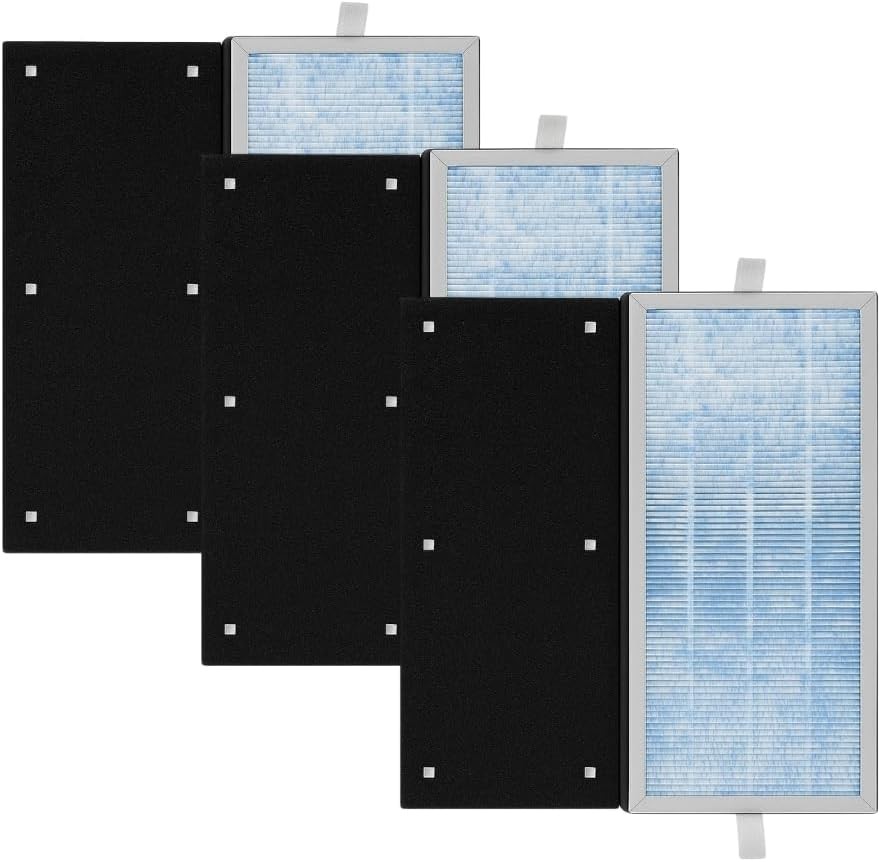 3pk Filter for Membrane Solutions Tower. 4-in-1 True HEPA + Carbon. MS18. Ship!