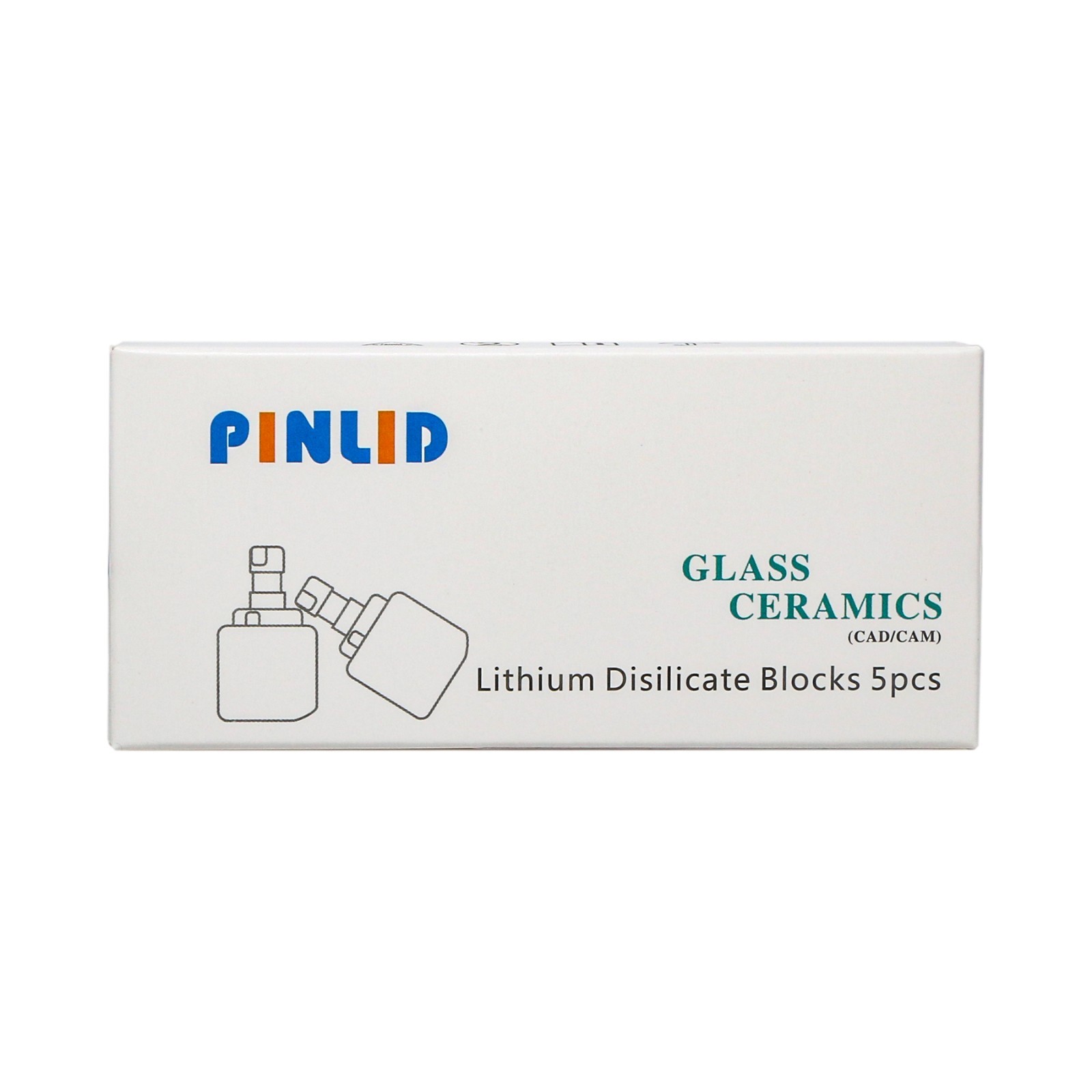 US Emax CAD C14 Dental Lithium Disilicate Block CEREC Milling Posterior Crown