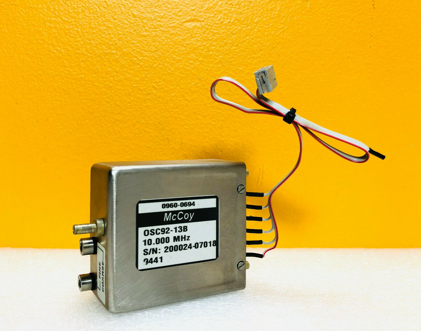 McCoy OSC92-13B (HP 0960-0694) 10.000 MHz, High Stability Oscillator. Tested!