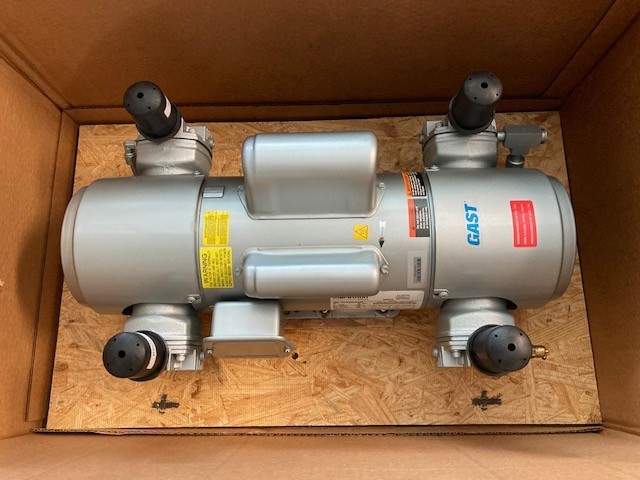 GAST 8HDM-19-M850X Piston Air Compressor 2 HP