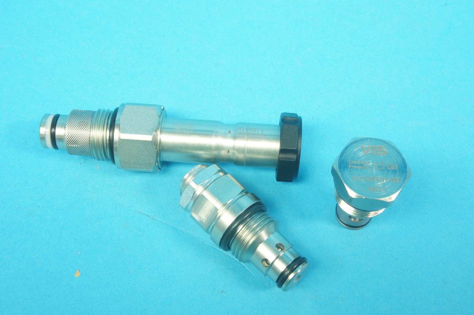 Vis Hydraulics set of hydraulic cartridge valves (see the description)