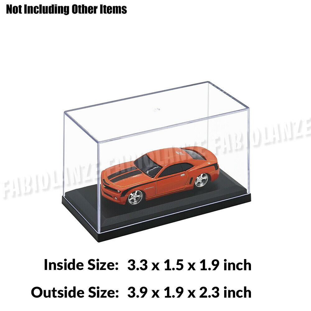 Acrylic Display Small Case Collectibles Box Dustproof 1/64 Diecast Action Figure
