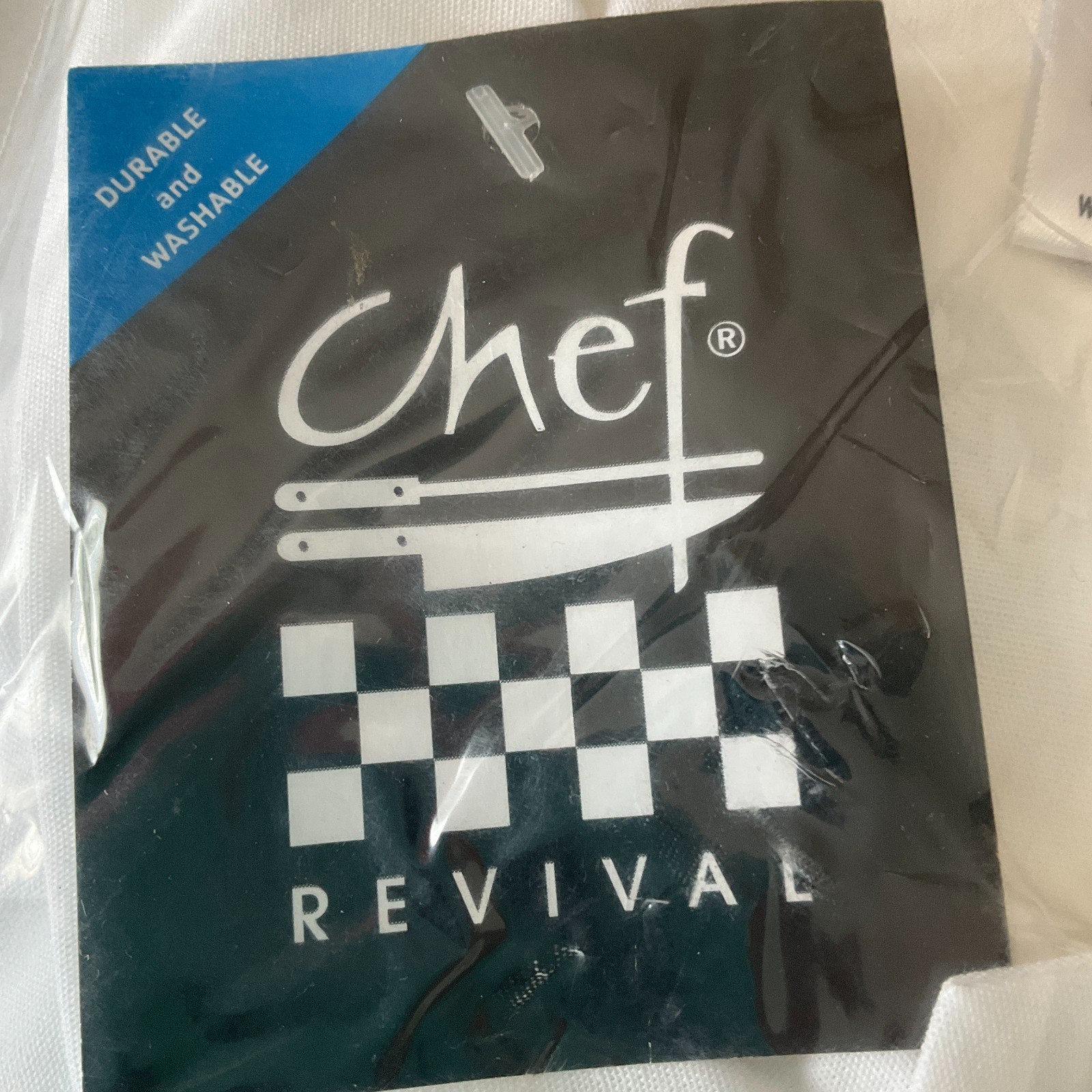 Chef Revival Basic Cook Shirts Unisex Adult Size 2XL White Short Sleeve Snap 2