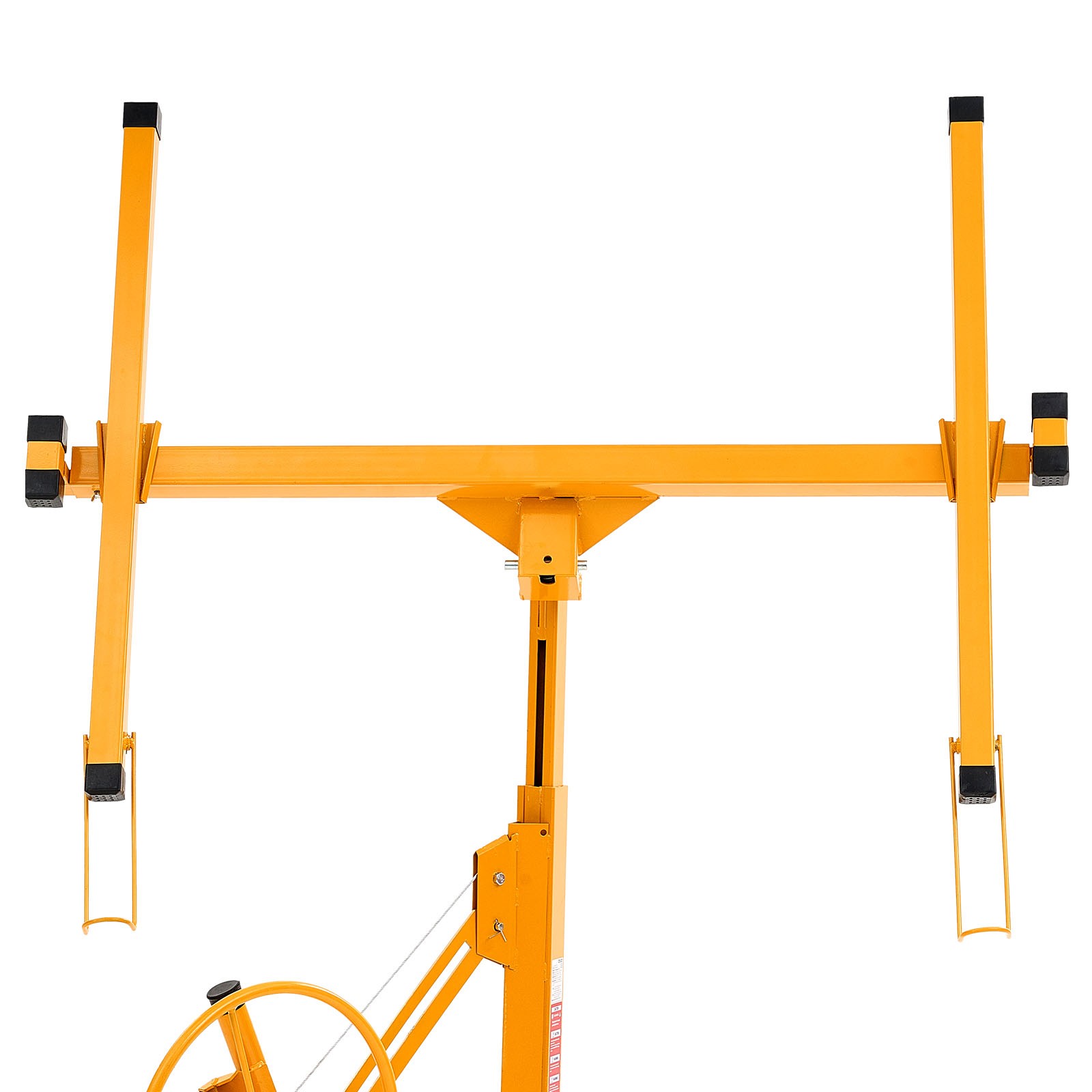 Uimoso 11Ft Drywall Lifter Sheetrock Hoist Lift Adjustable arm & Lockable Wheels