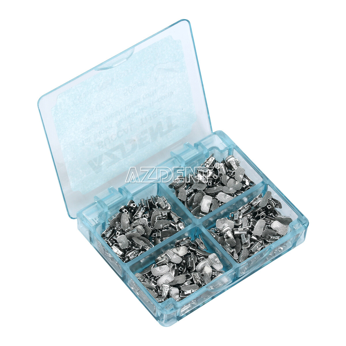 AZDENT Dental Orthodontic Sgl Buccal Tubes 1st 2nd Molar Tube Roth MBT.022 .018