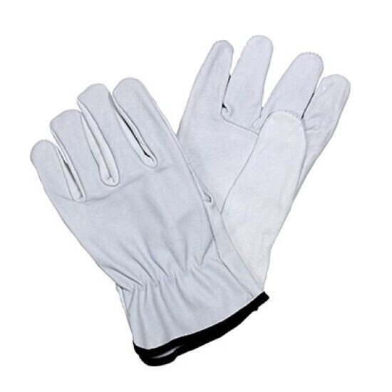 6 Pairs Goatskin Gloves – Durable Safety Gloves for Industrial & Outdoor Use