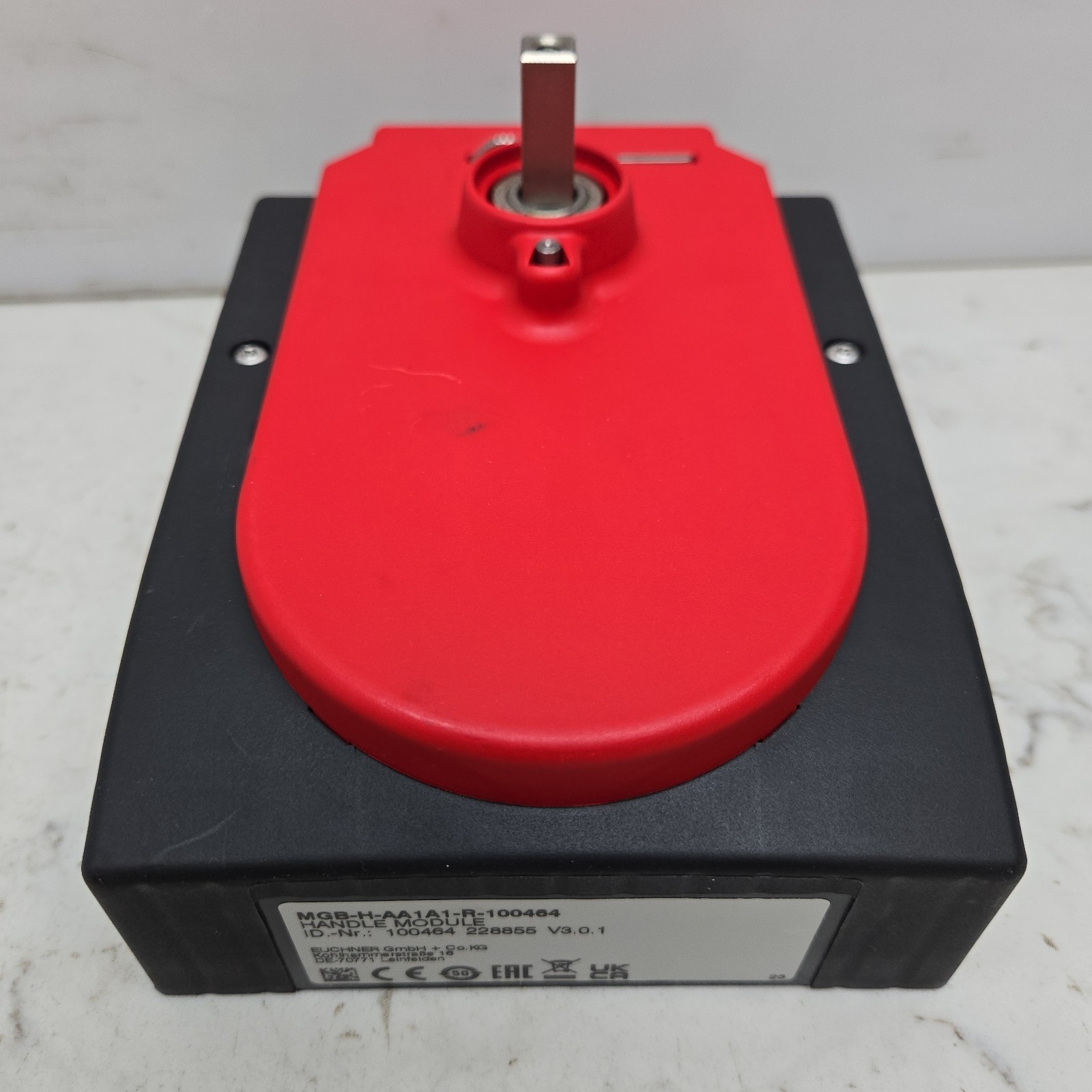 Euchner MGB-H-AA1A1-R-100464 Handle Module 24V Ac Solenoid Volt Lever Lock New