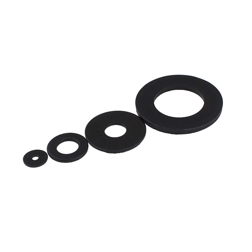 Flat Washers Black Grade 8.8 Washer Metric M2 M2.5 M3 M4 M5 M6 M8 M10 M14 – M27