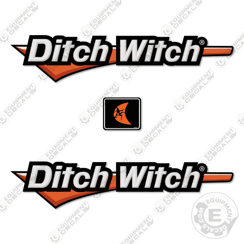 Fits Ditch Witch RT-45 Decal Kit Trencher – 2019 – 7 YEAR OUTDOOR 3M VINYL!