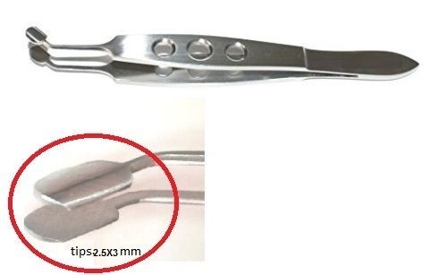 Meibomian Gland Forceps A Expressor for Dry Eyes ophthalmic tip 2.5 X 3 mm