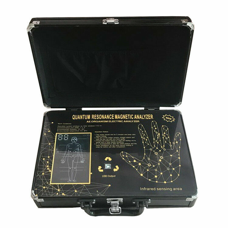 English Software 6th Generation Quantum Magnetic Resonance Body Analyzer Pro