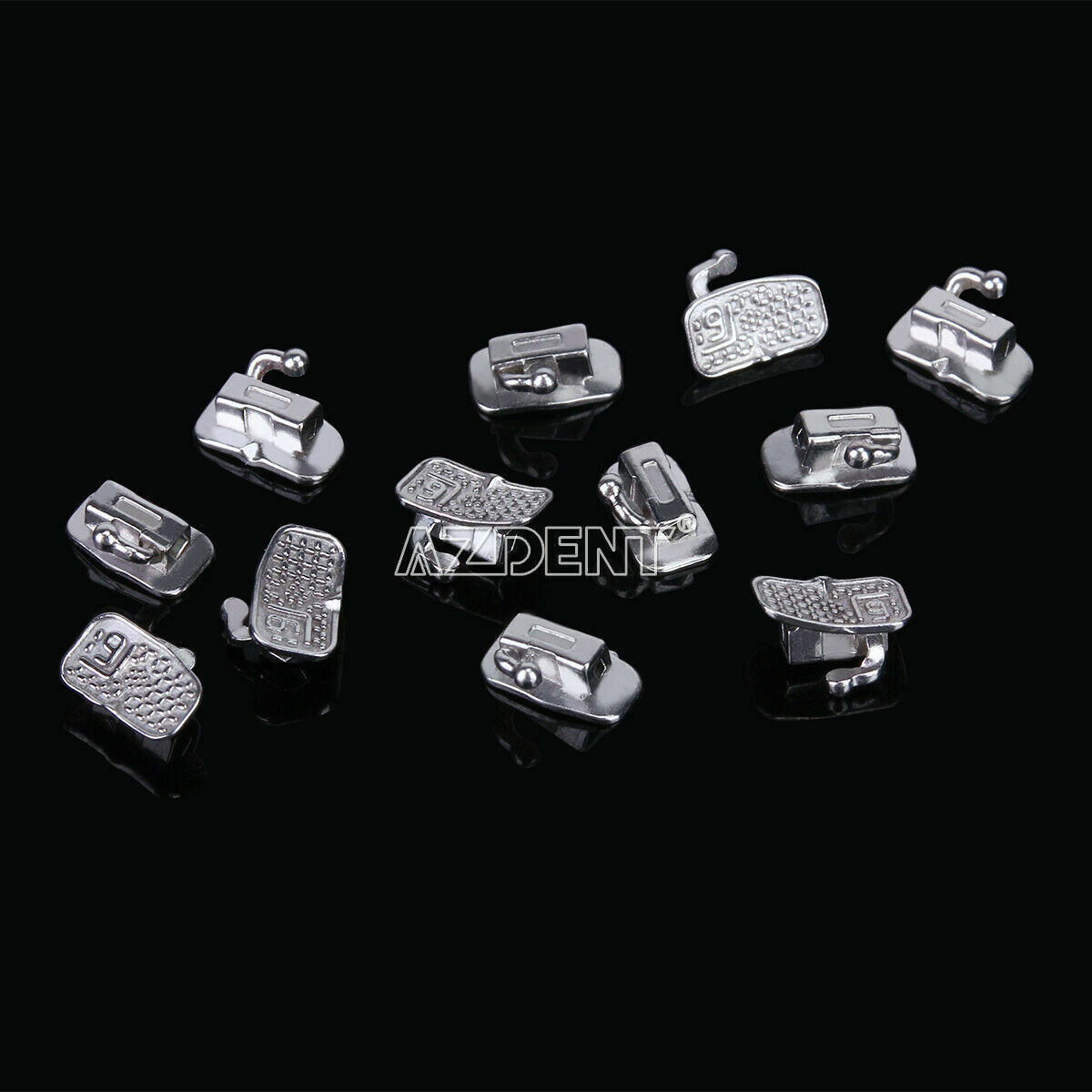 Dental Orthodontic Sgl Buccal Tubes 1st molar Roth 0.022 Monoblock 50Set/pack