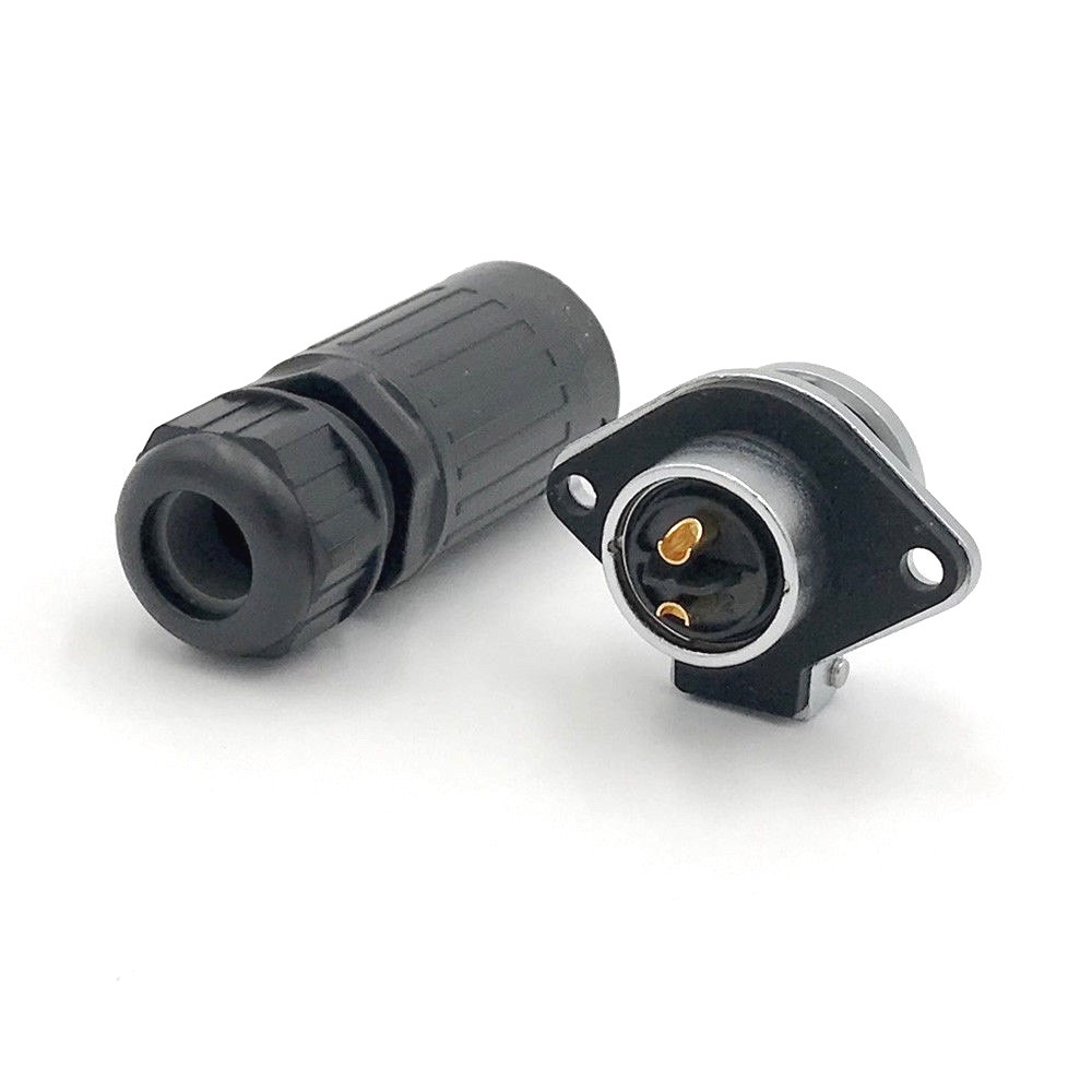 CNLINKO 2 Pin Power Connector Male Plug & Female Socket Waterproof Outdoor IP67