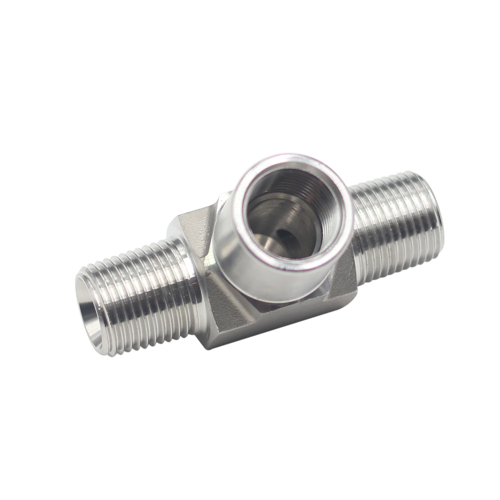 HFS(R) Forged Pipe Street Tee 1/4″ NPT Male x 1/4″ NPT Female x 1/4″ NPT Male